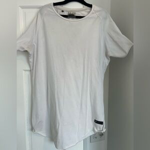 Gymshark White Short Sleeve Tee